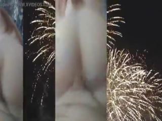 4th Of July x rated clip Celebration Face Fuck And Creampie