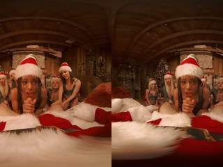 Vrbangers.com-abella danger y su 7 encantador elves navidad orgía vr sexo presilla