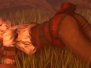 Ciri in The Witcher have x rated video