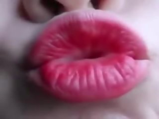 A Non-stop Look at Gahyeon's pecker Sucking Lips: sex clip 0f