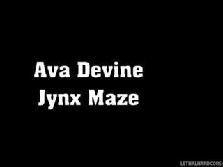 Rất cao phỏng vấn với ava devine và jynx maze