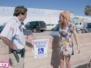 Trickery - April O'neil Tricked Into xxx film With a Security Guard