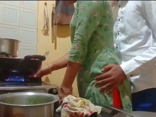 Indian grand Wife got Fucked While Cooking in Kitchen