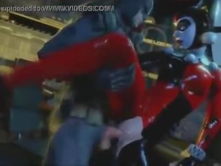Harley كوين في batman ديك بالغ قصاصة